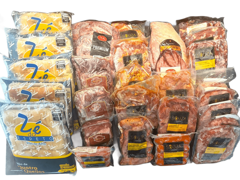 KIT CHURRASCO 50 PESSOAS